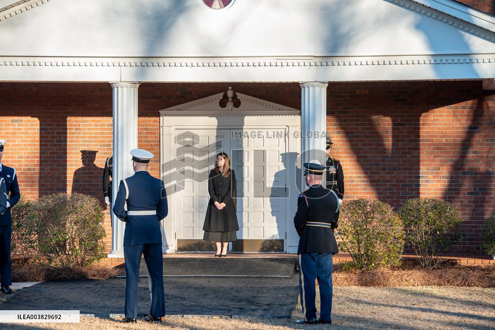 State Funeral Honoring US President Jimmy Carter In His Hometown - Georgia