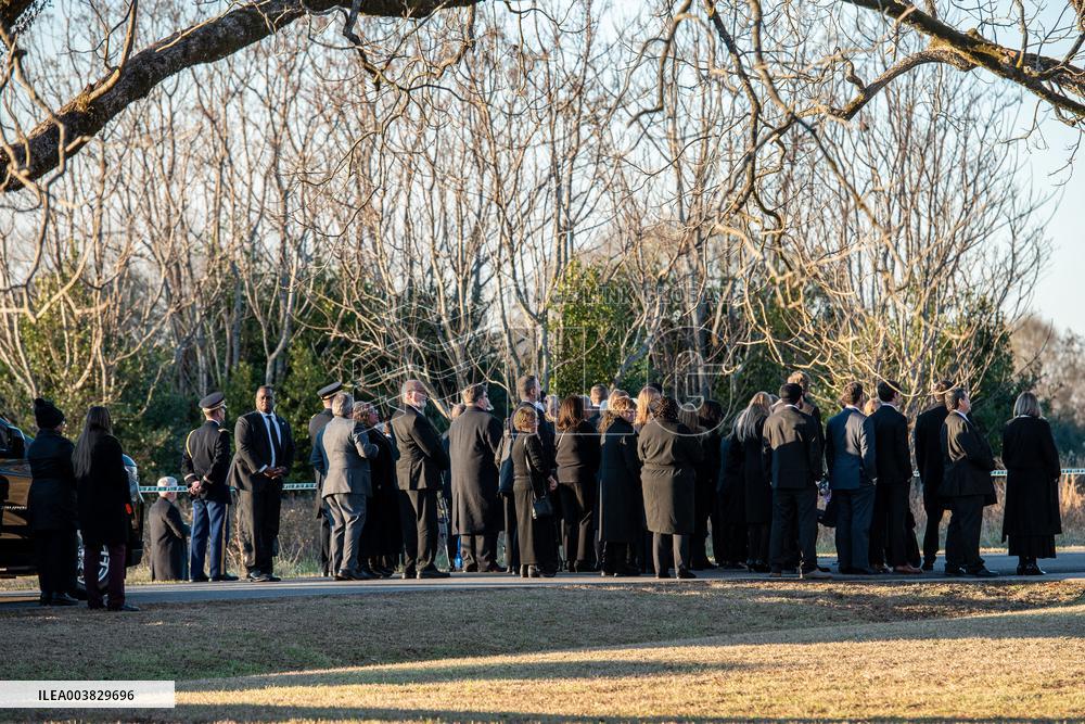 State Funeral Honoring US President Jimmy Carter In His Hometown - Georgia