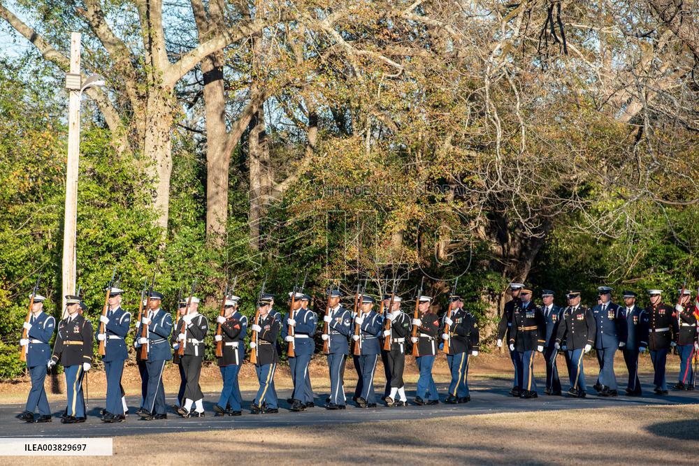 State Funeral Honoring US President Jimmy Carter In His Hometown - Georgia