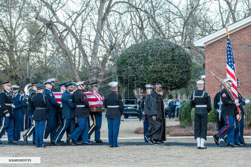 State Funeral Honoring US President Jimmy Carter In His Hometown - Georgia