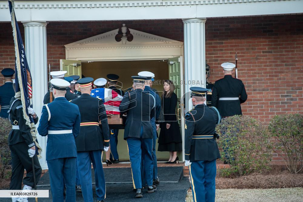 State Funeral Honoring US President Jimmy Carter In His Hometown - Georgia