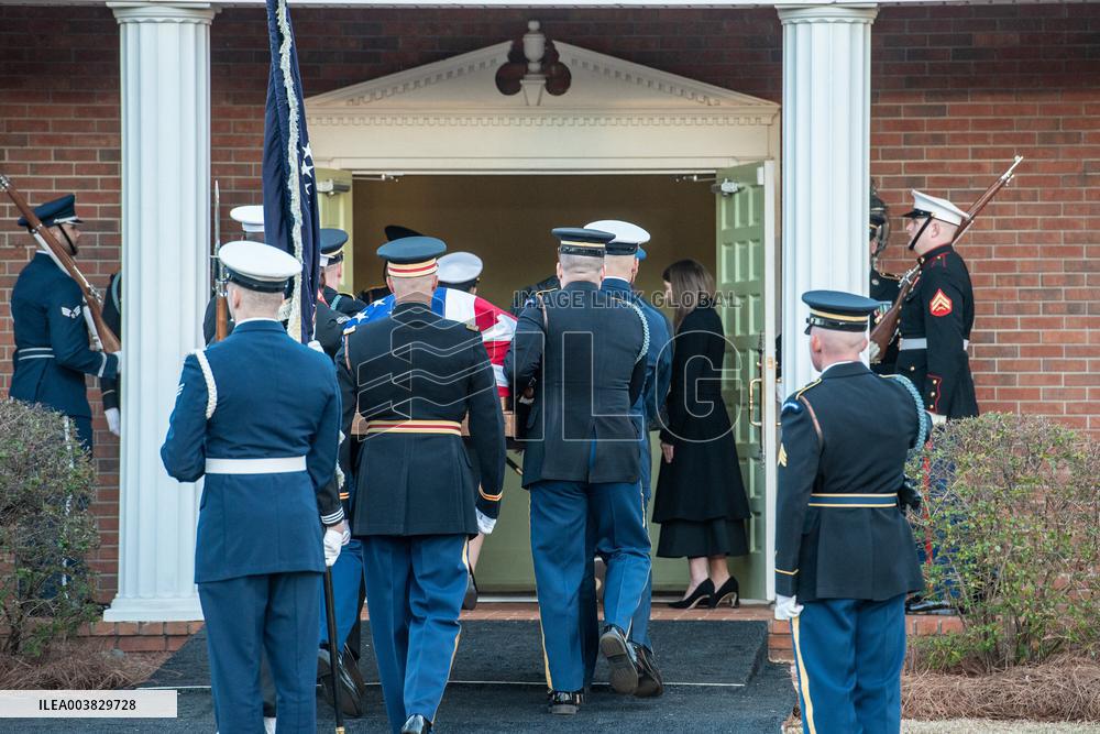 State Funeral Honoring US President Jimmy Carter In His Hometown - Georgia