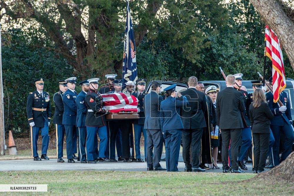 State Funeral Honoring US President Jimmy Carter In His Hometown - Georgia