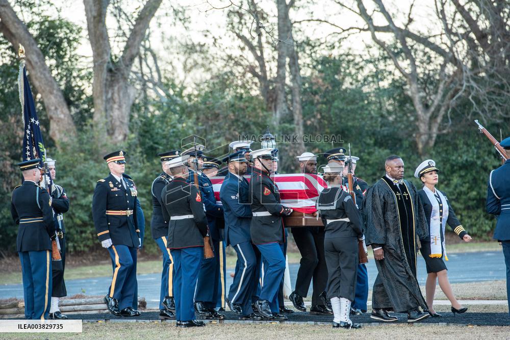State Funeral Honoring US President Jimmy Carter In His Hometown - Georgia