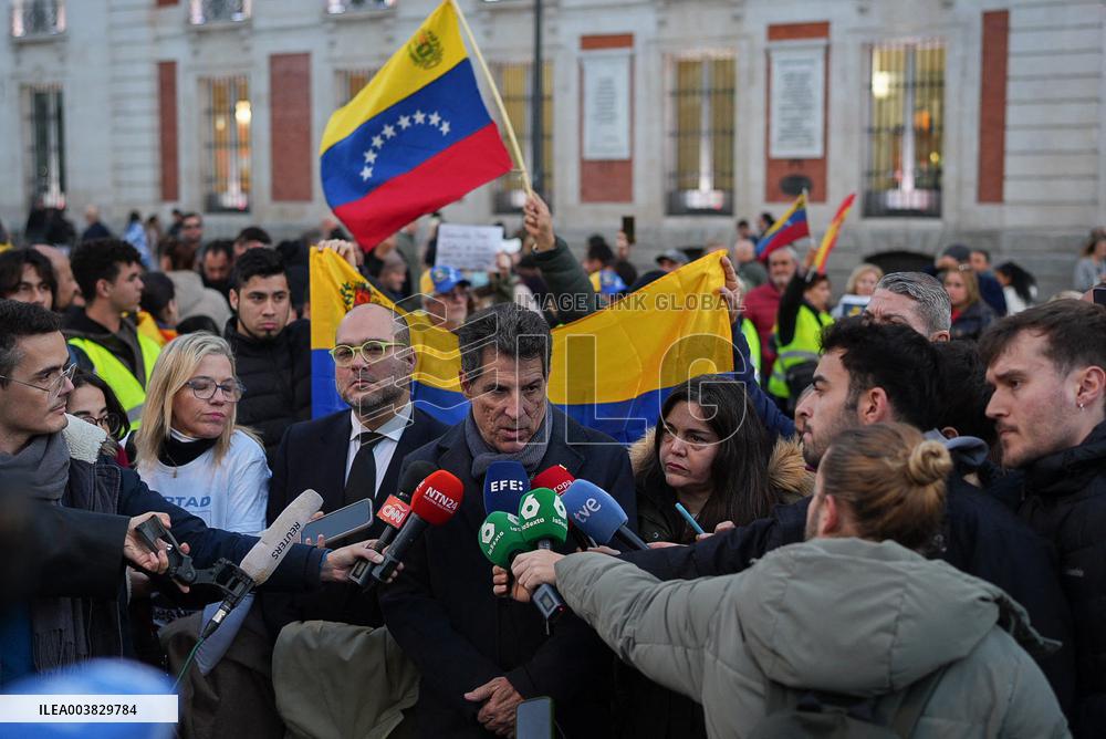Rally against the regime of Nicolas Maduro - Madrid