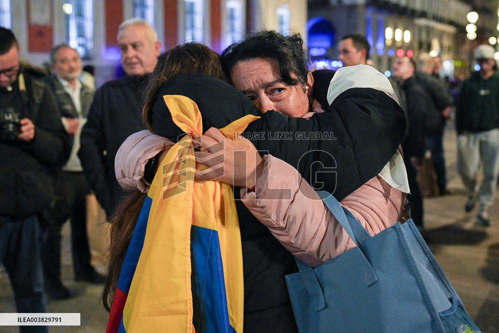 Rally against the regime of Nicolas Maduro - Madrid