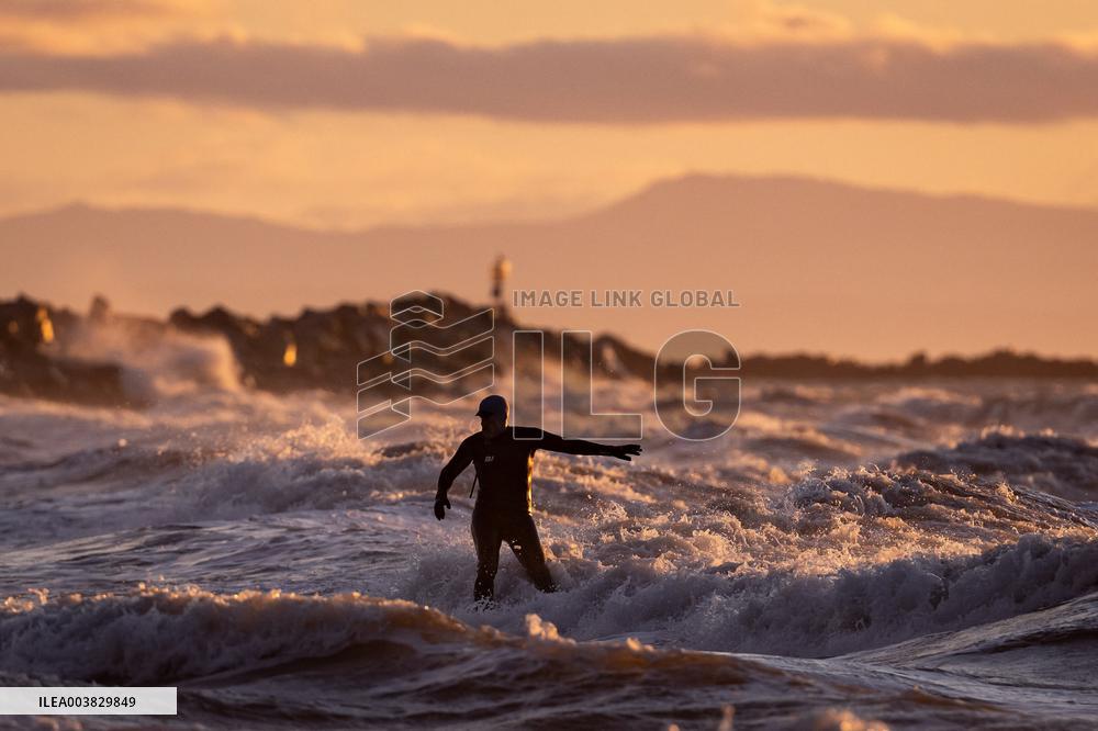 Surfing Illustrations - Vancouver