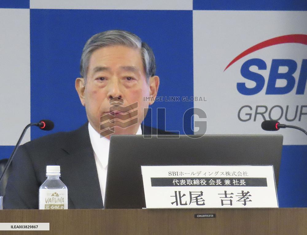 SBI Holdings CEO Yoshitaka Kitao