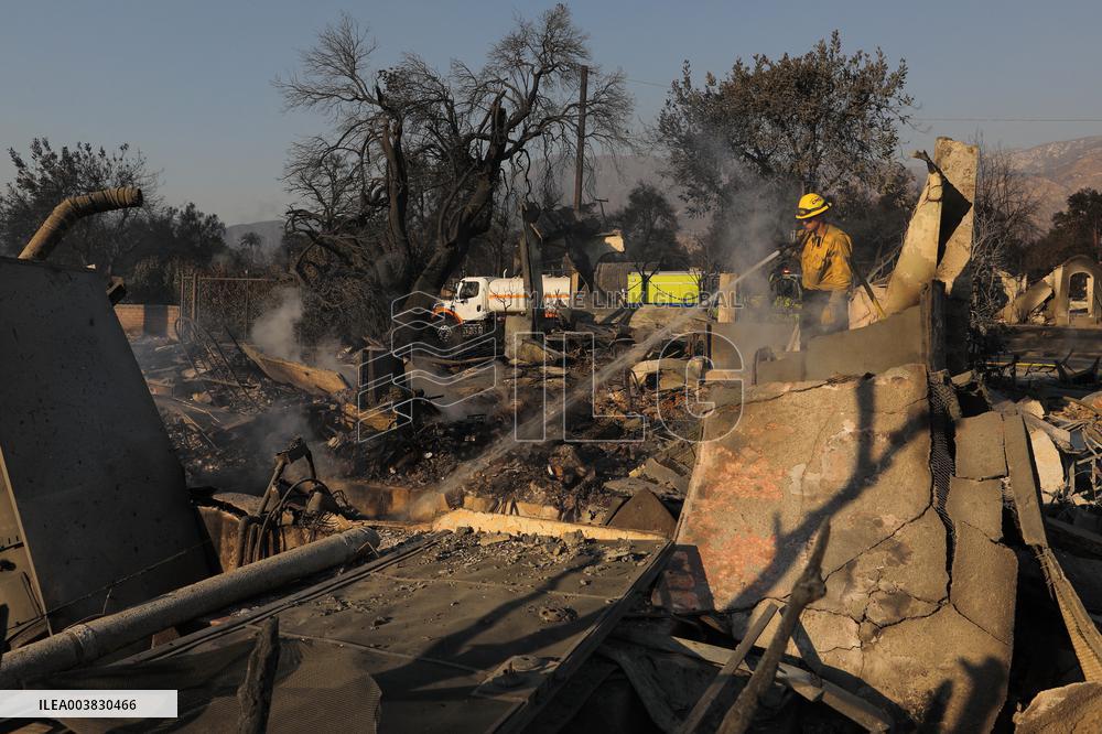 Los Angeles County Wildfires - USA