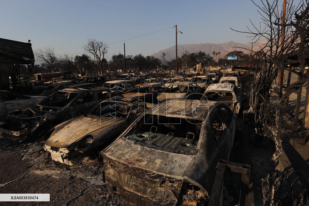 Los Angeles County Wildfires - USA