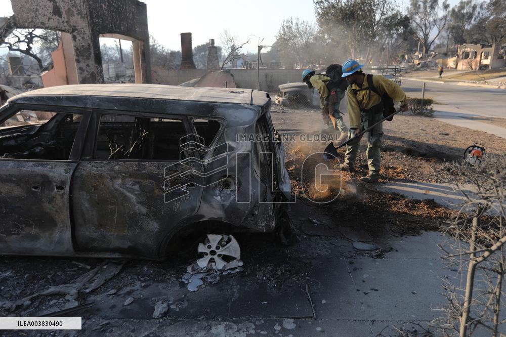 Los Angeles County Wildfires - USA