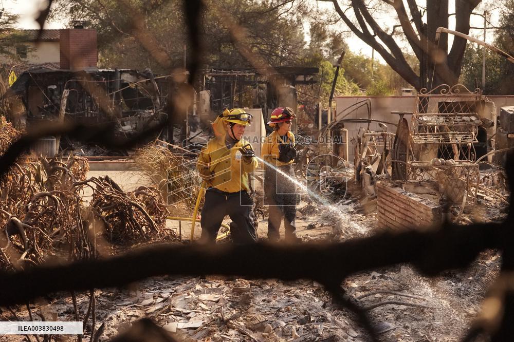 Los Angeles County Wildfires - USA