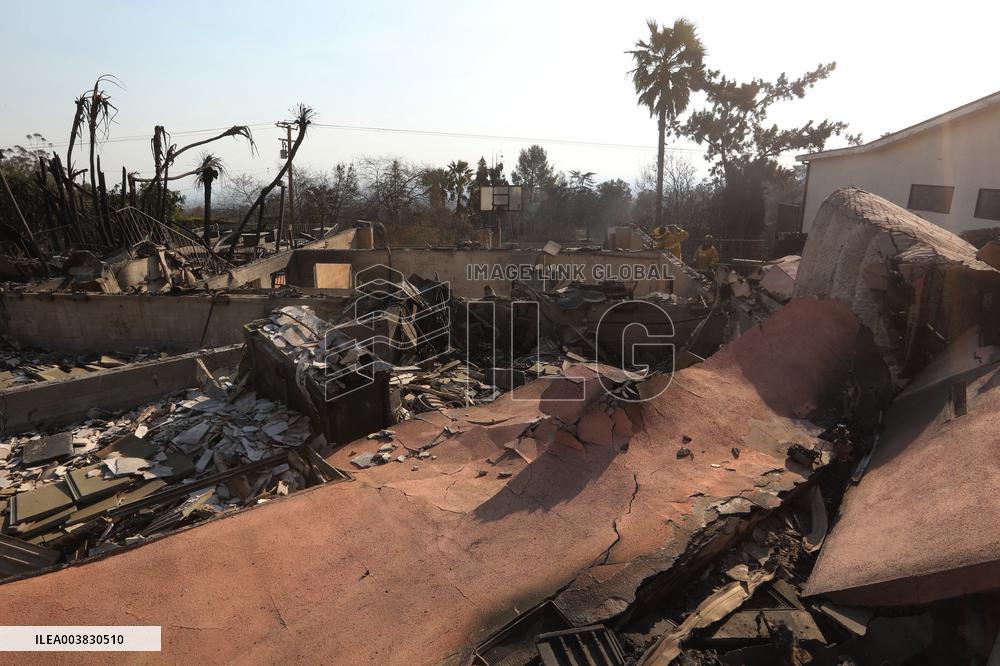 Los Angeles County Wildfires - USA