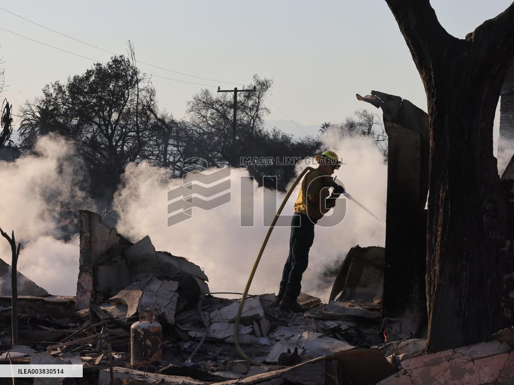 Los Angeles County Wildfires - USA