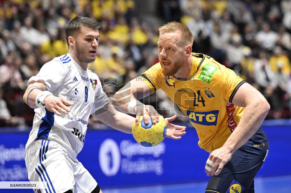 HANDBALL SWEDEN-ICELAND