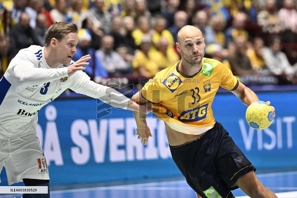 HANDBALL SWEDEN-ICELAND