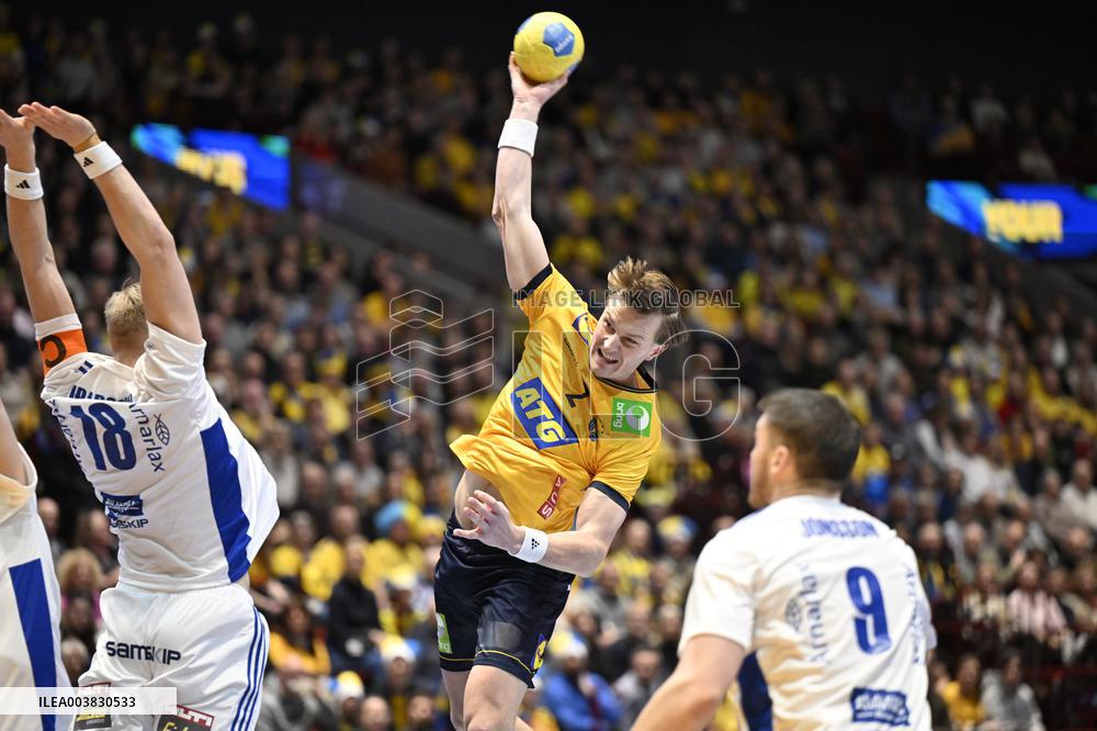 HANDBALL SWEDEN-ICELAND