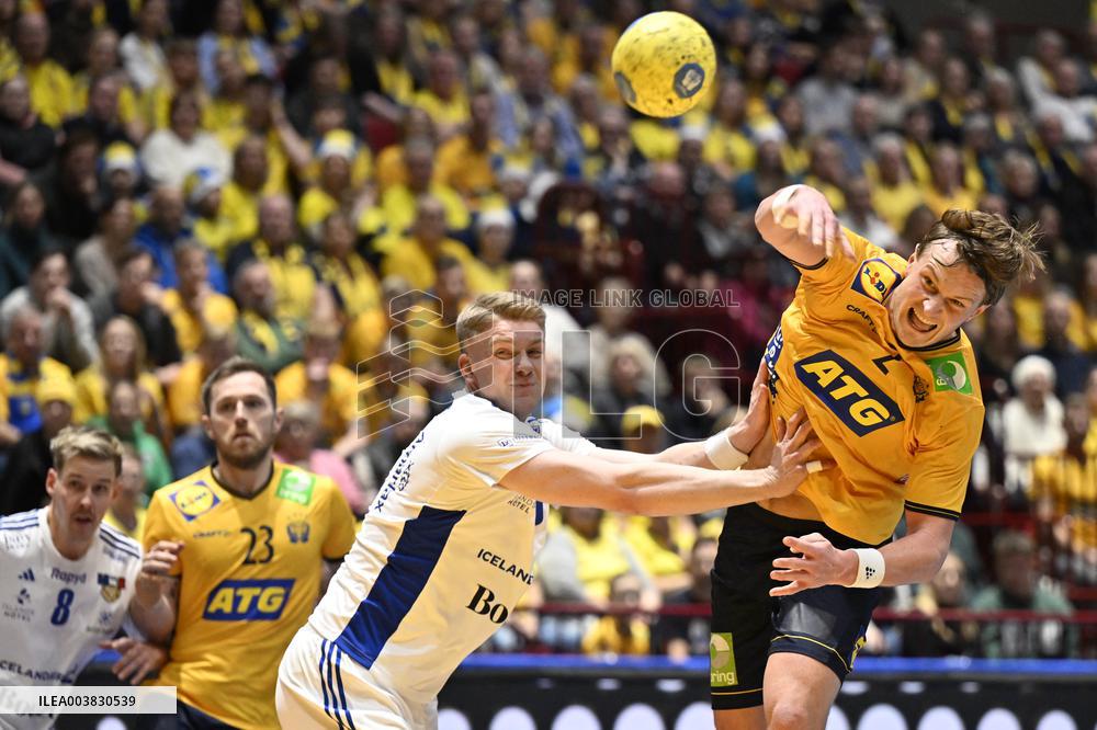 HANDBALL SWEDEN-ICELAND