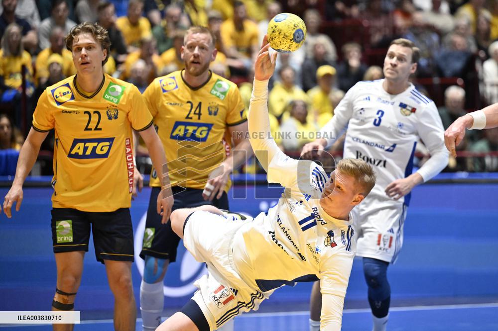 HANDBALL SWEDEN-ICELAND