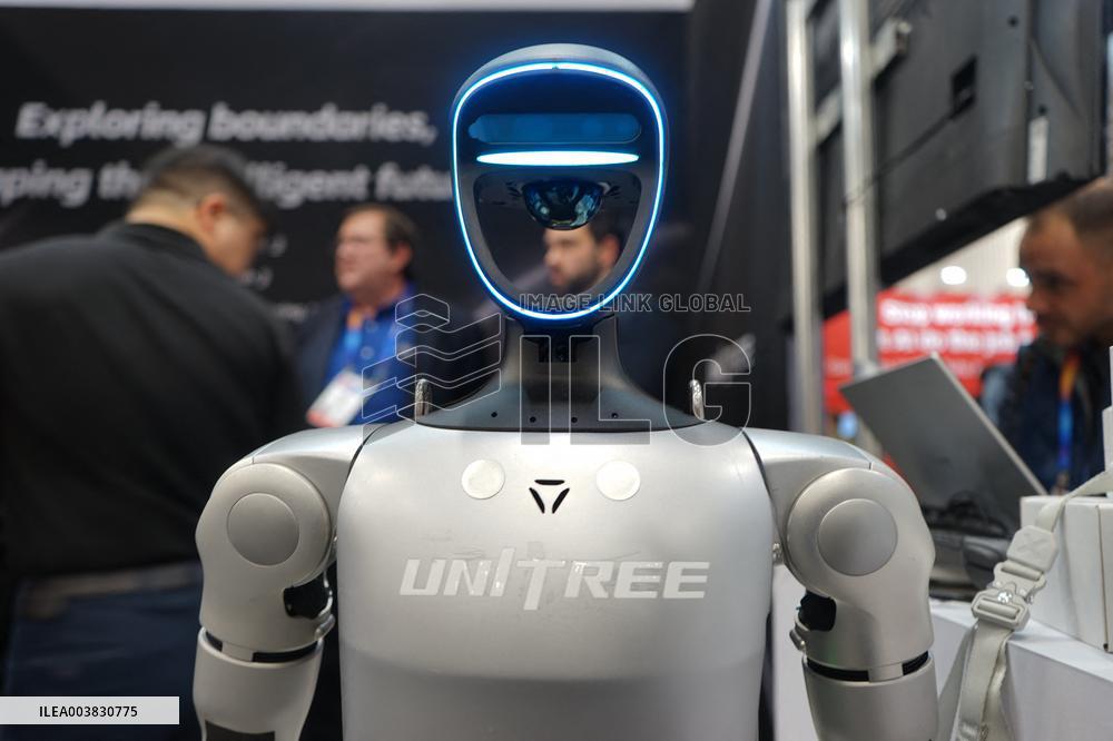 Robots At Consumer Electronics Show - Las Vegas