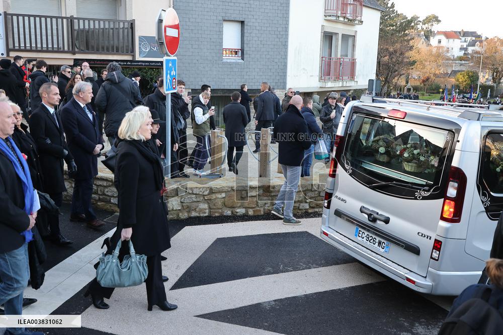 Funeral Of Jean-Marie Le Pen - France