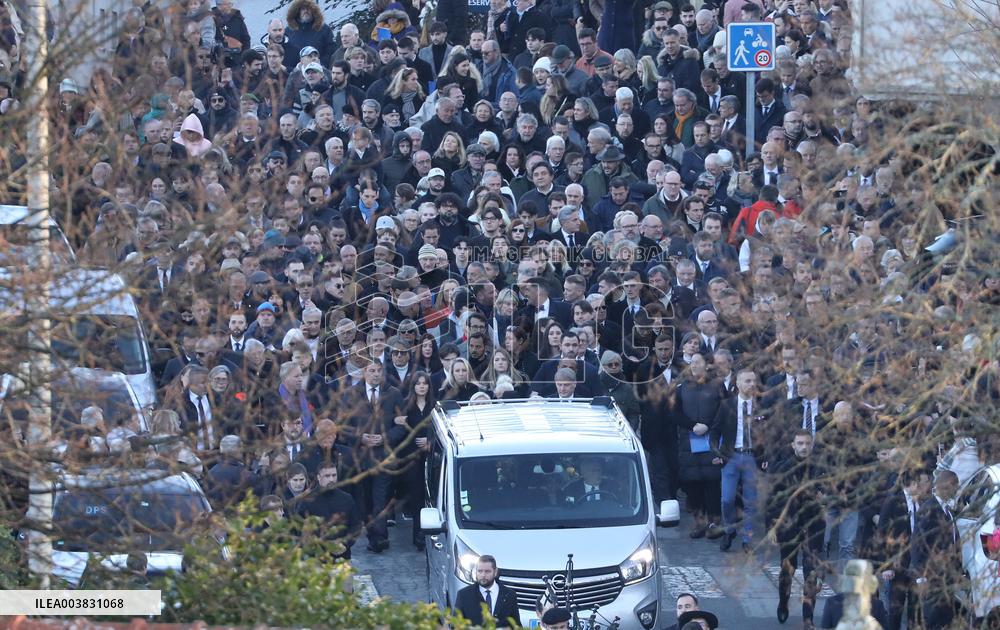 Funeral Of Jean-Marie Le Pen - France