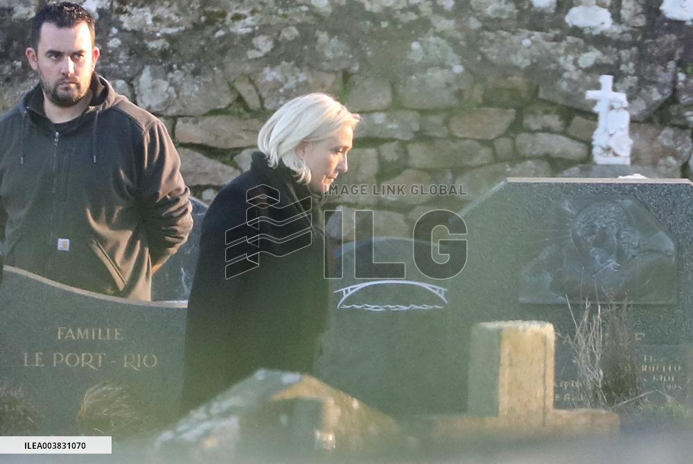 Funeral Of Jean-Marie Le Pen - France