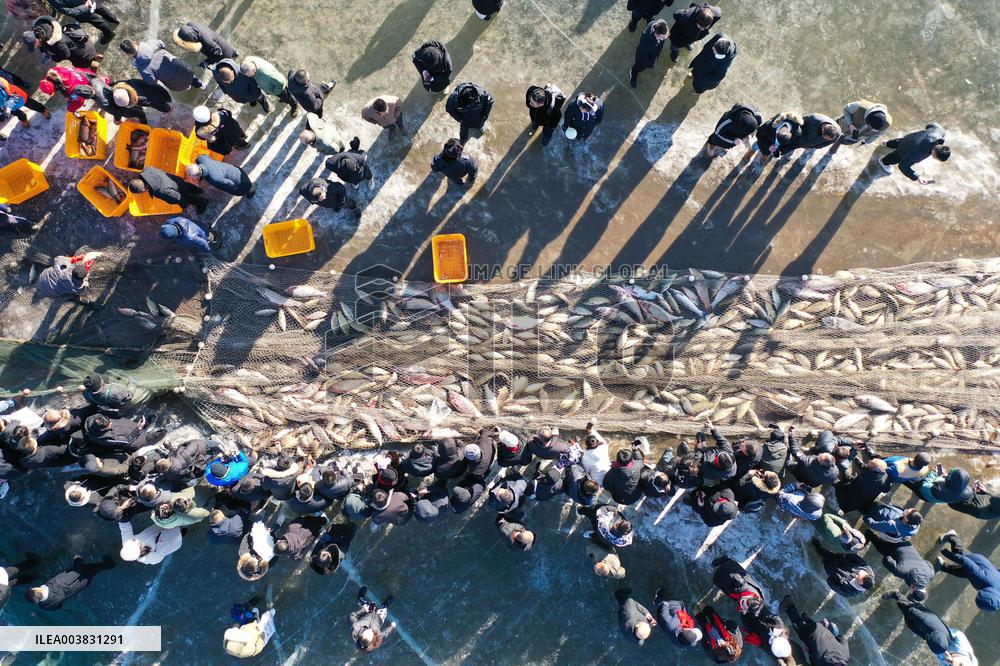 Hohhot Winter Fishing Festival - Inner Mongolia