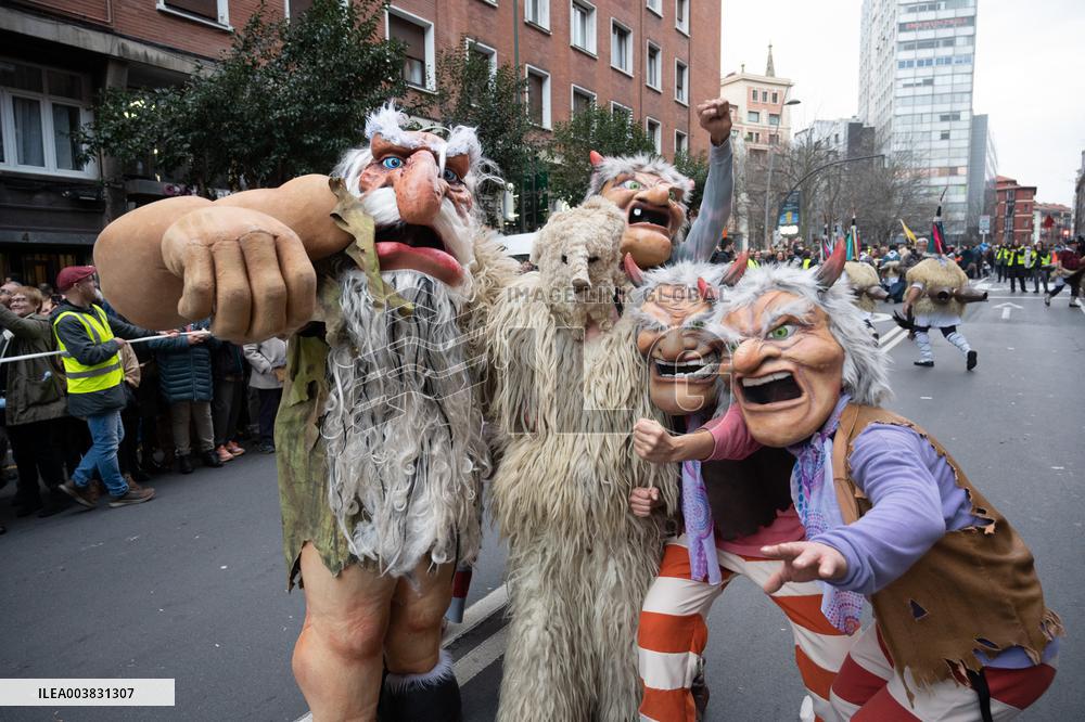 SARE Demonstration To Demand The Rights Of ETA Prisoners - Spain