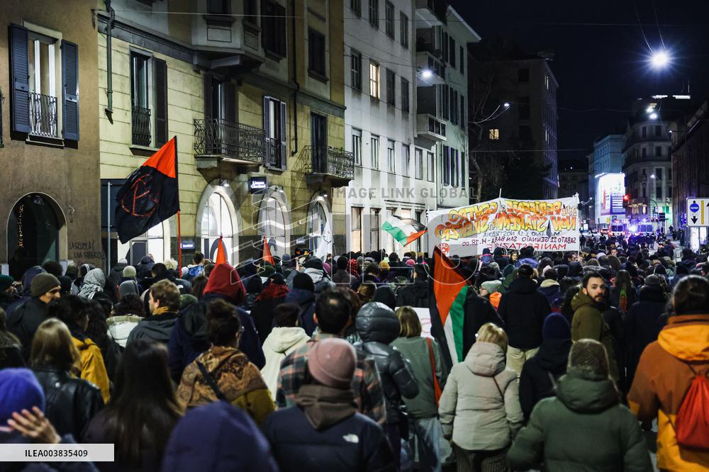 Demonstration And Procession In Memory Of Ramy Elgani - Milan