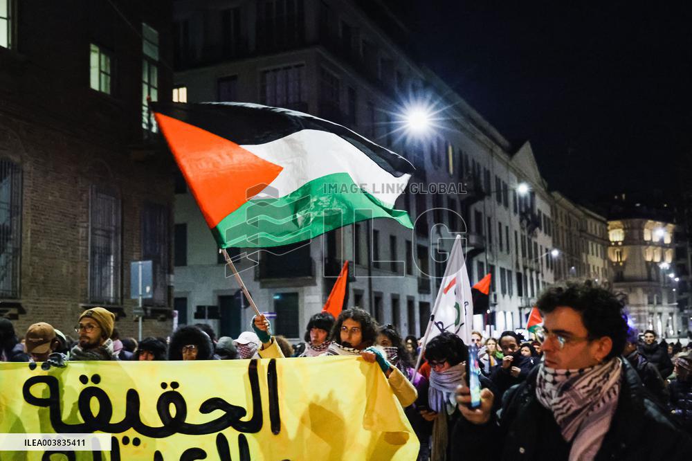 Demonstration And Procession In Memory Of Ramy Elgani - Milan
