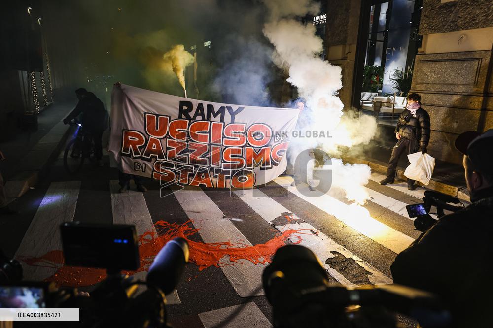 Demonstration And Procession In Memory Of Ramy Elgani - Milan