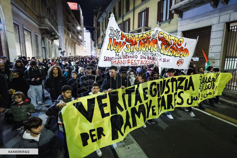 Demonstration And Procession In Memory Of Ramy Elgani - Milan