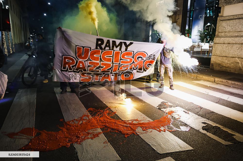 Demonstration And Procession In Memory Of Ramy Elgani - Milan