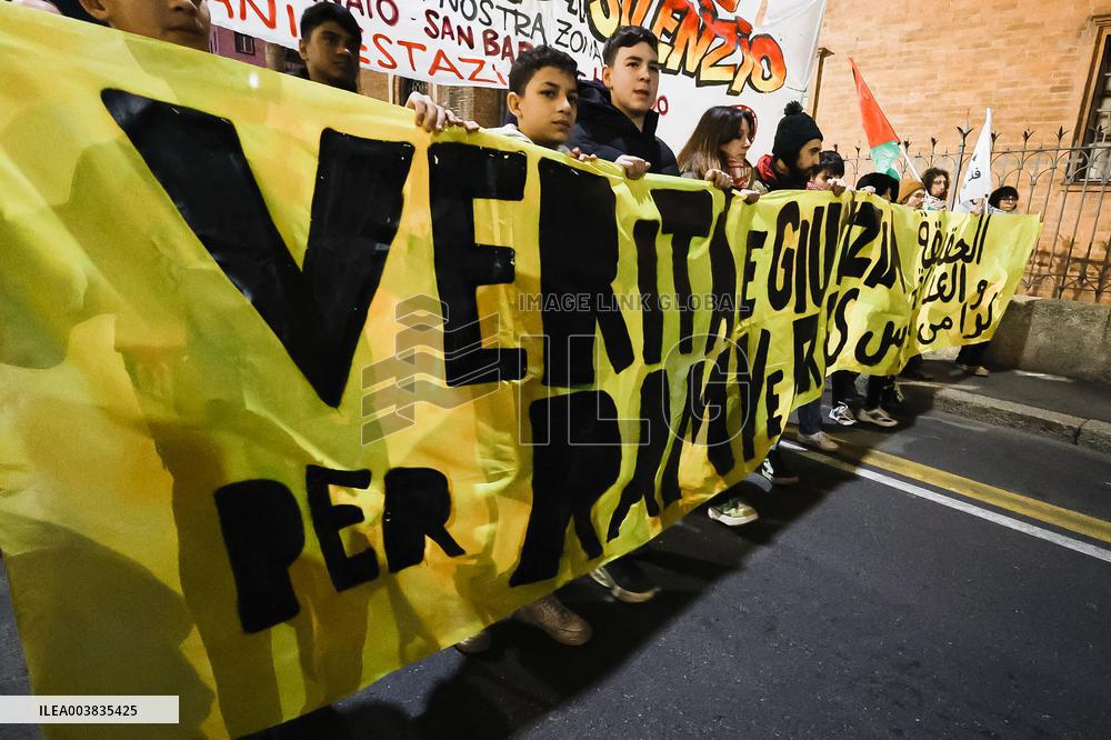 Demonstration And Procession In Memory Of Ramy Elgani - Milan