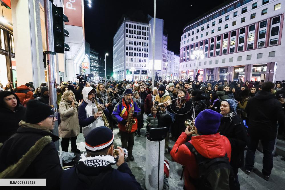 Demonstration And Procession In Memory Of Ramy Elgani - Milan