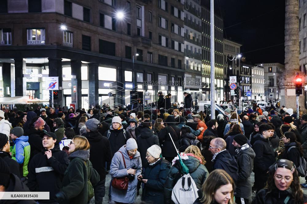 Demonstration And Procession In Memory Of Ramy Elgani - Milan