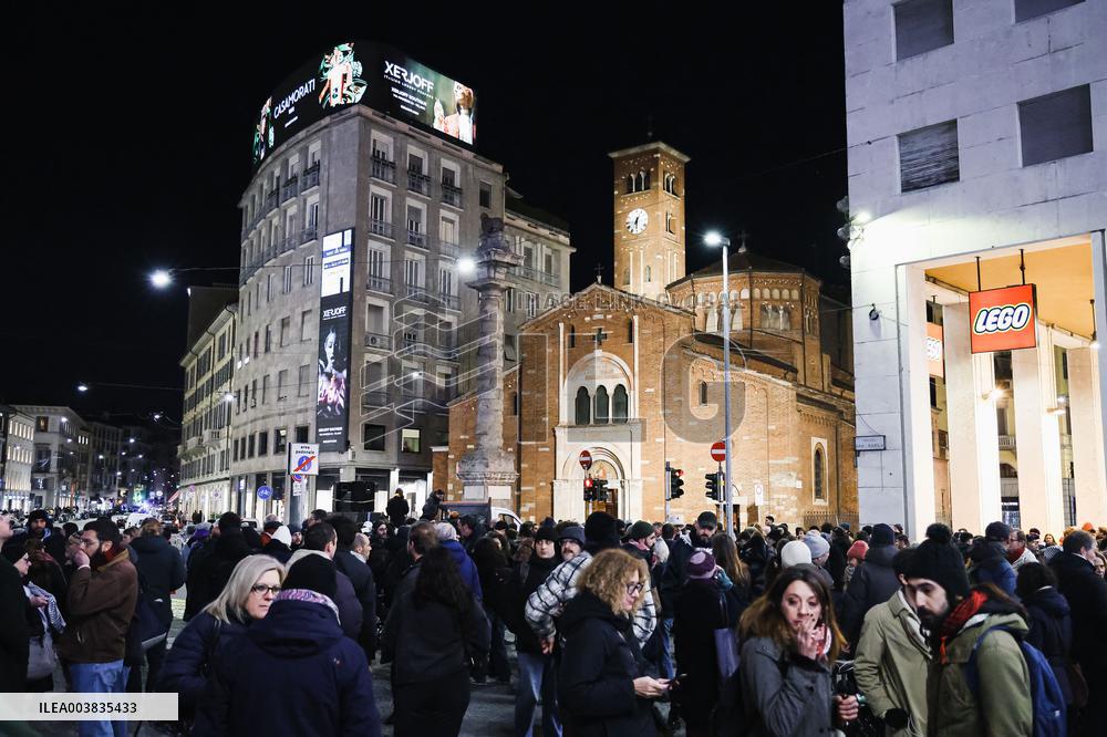 Demonstration And Procession In Memory Of Ramy Elgani - Milan