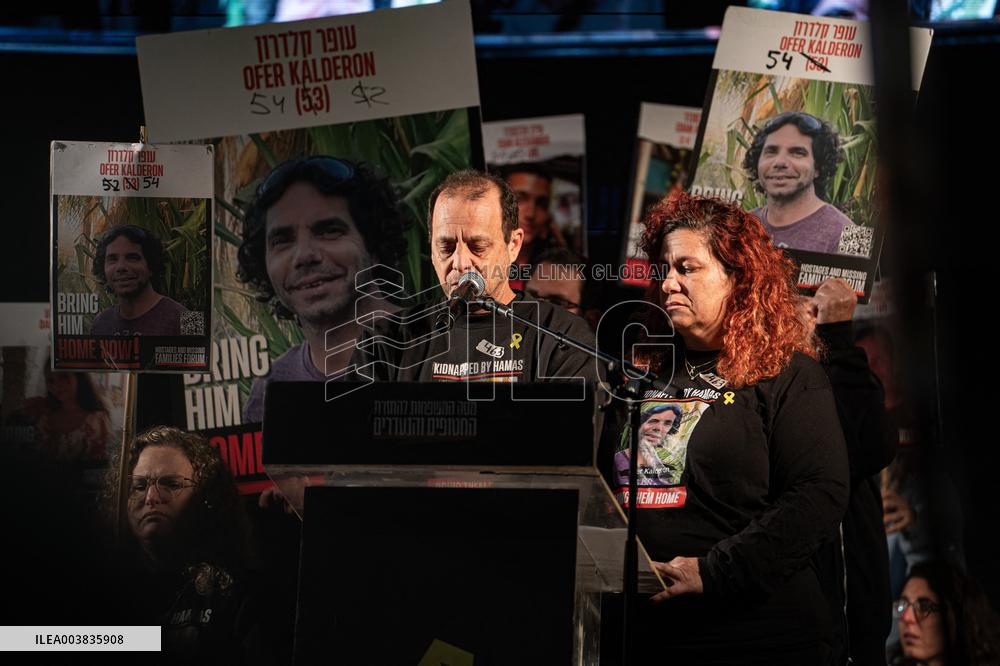 Ceasefire And Hostage Deal Protest - Tel Aviv