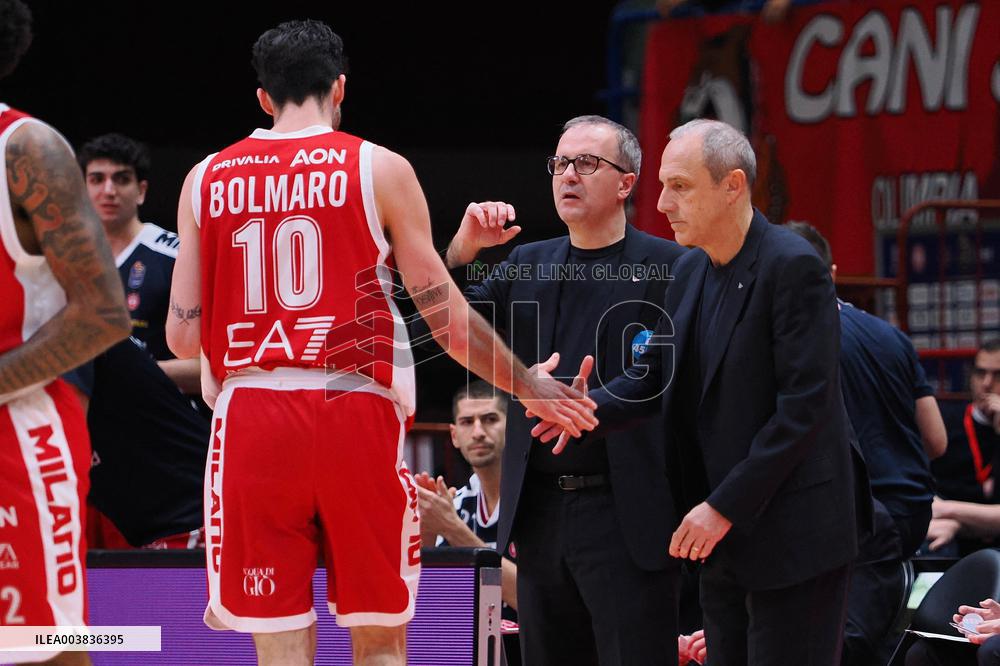 BASKET - Serie A - EA7 Emporio Armani Milano vs Unahotels Reggio Emilia