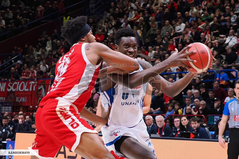 BASKET - Serie A - EA7 Emporio Armani Milano vs Unahotels Reggio Emilia