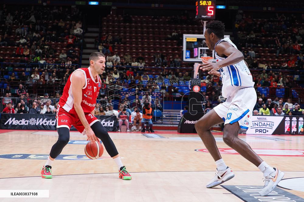 BASKET - Serie A - EA7 Emporio Armani Milano vs Unahotels Reggio Emilia