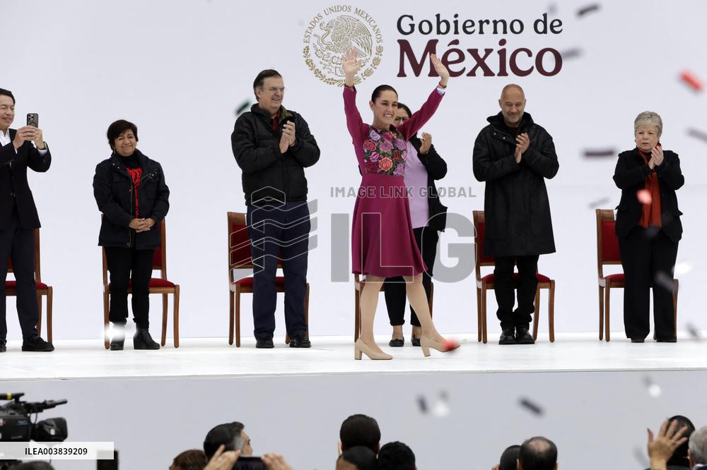 laudia Sheinbaum Mark 100 Days As President Of Mexico