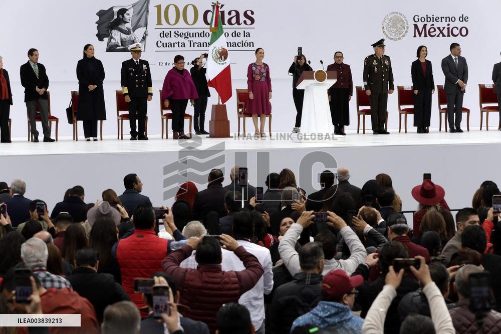 laudia Sheinbaum Mark 100 Days As President Of Mexico