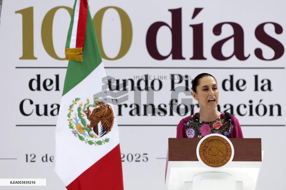 laudia Sheinbaum Mark 100 Days As President Of Mexico