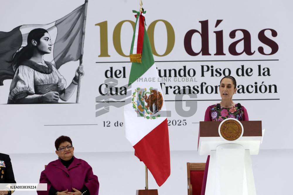 laudia Sheinbaum Mark 100 Days As President Of Mexico