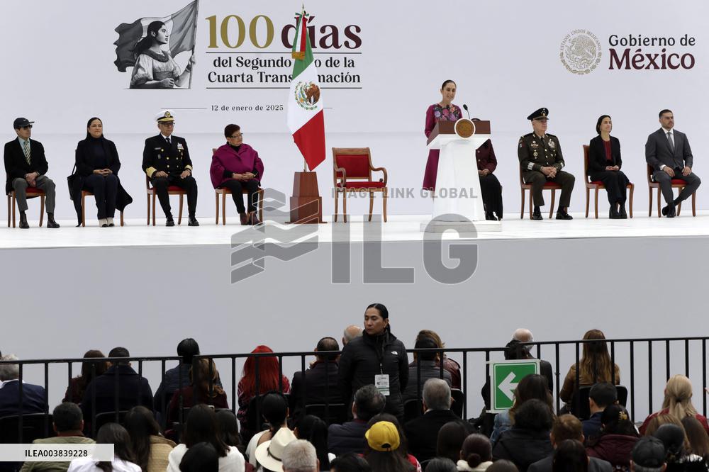 laudia Sheinbaum Mark 100 Days As President Of Mexico