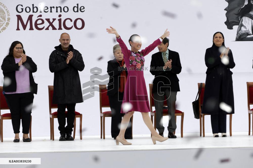 laudia Sheinbaum Mark 100 Days As President Of Mexico