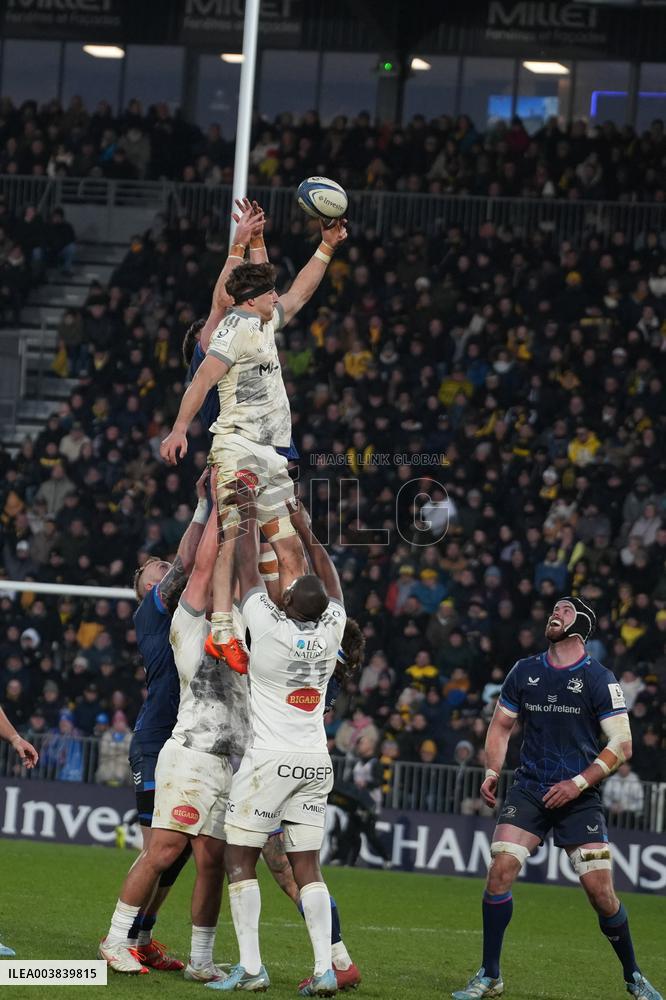 Rugby - Champions Cup - La Rochelle V Leinster