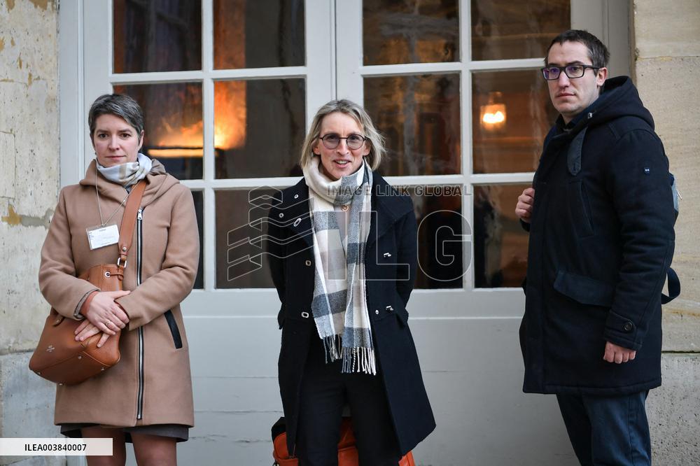 Meetings between general and representative professional agricultural organisations with French Prime Minister Francois Bayrou i